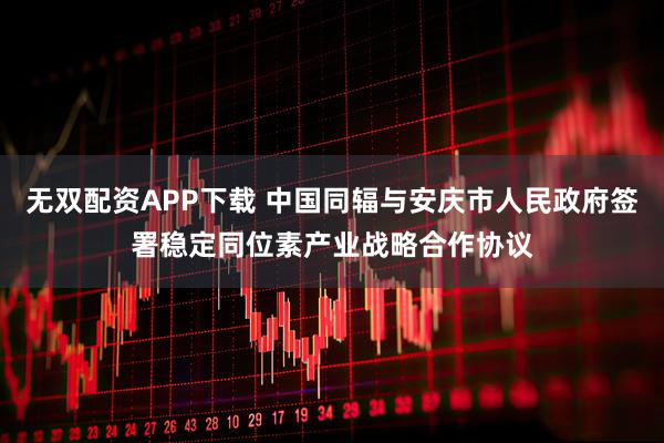 无双配资APP下载 中国同辐与安庆市人民政府签署稳定同位素产业战略合作协议